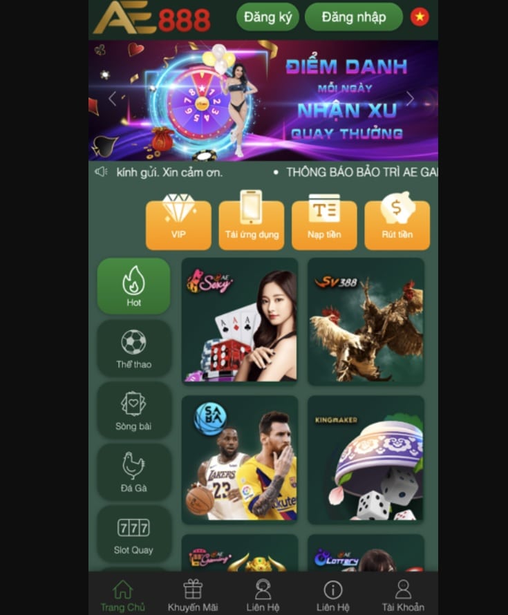Hướng dẫn download App AE388 về điện thoại